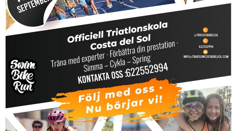 Triatlonskolan Costa del Sol – nu startar barnträningen i Marbella